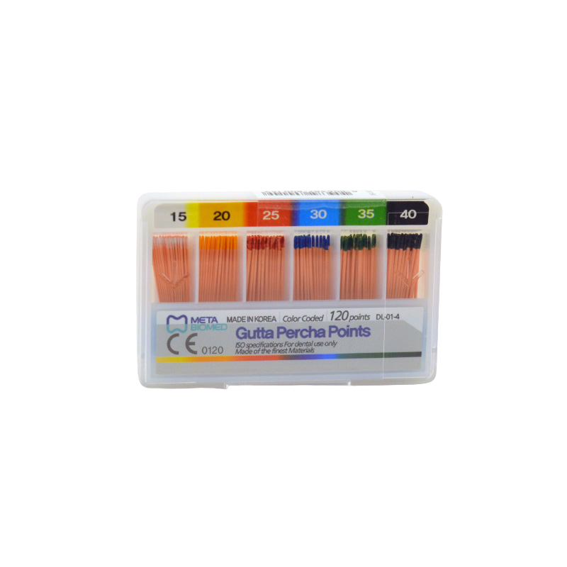 گوتا پرکا ۲ درصد متا | Meta Biomed Gutta Percha Points 0.02
